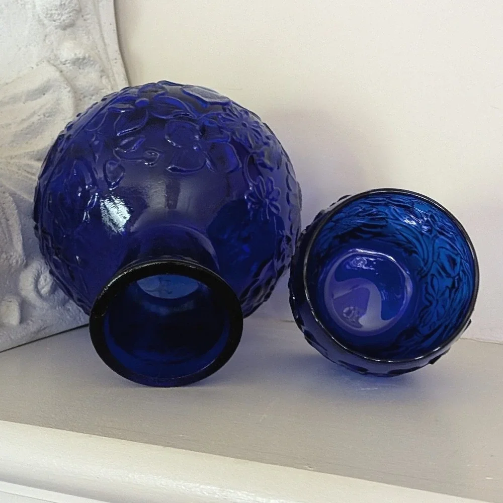 Fenton vintage cobalt